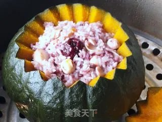 南瓜八宝饭