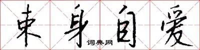 束身自爱