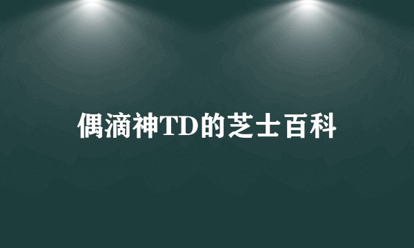 偶滴神TD的芝士百科