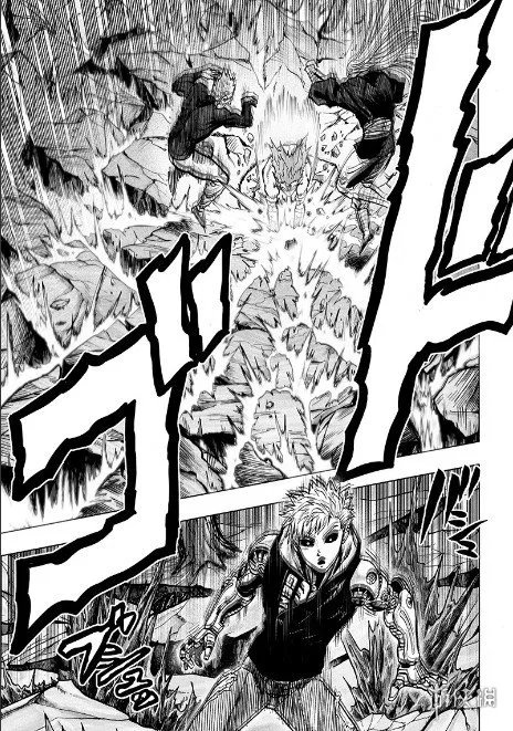 《一拳超人》重制版漫画125话图透 残血饿狼爆发了!