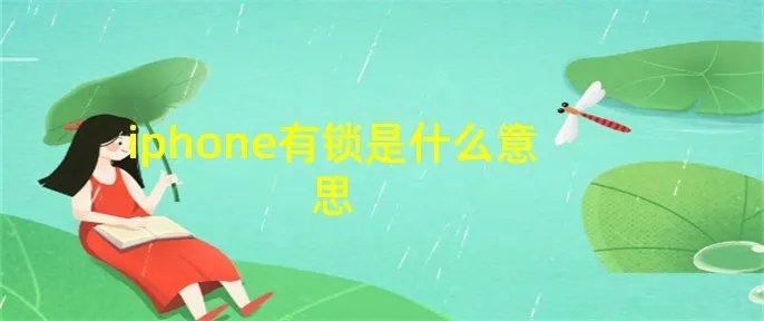 iphone有锁是什么意思