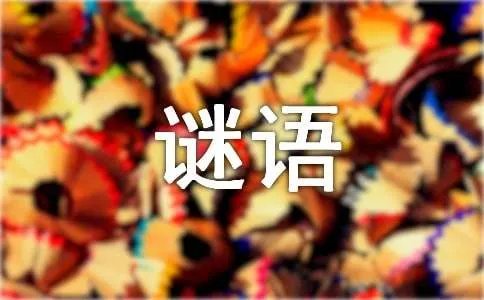 儿童猜谜语附答案