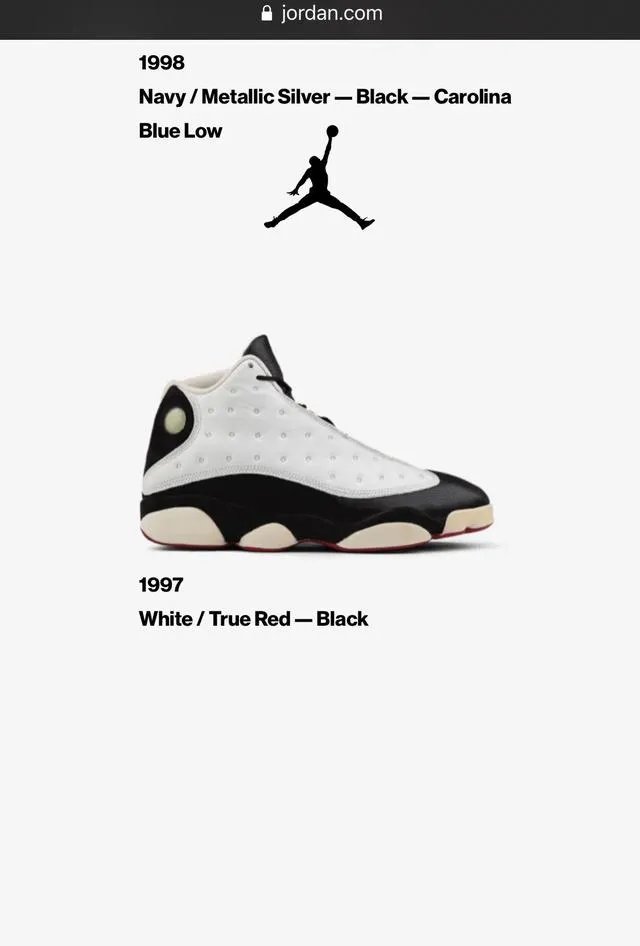 aj13元年配色有哪些？