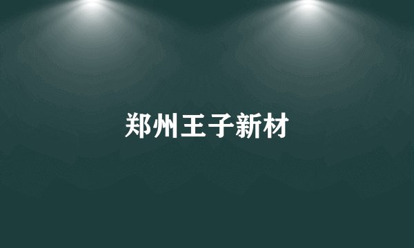 郑州王子新材