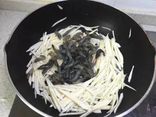 茭白炒虾