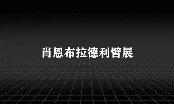 肖恩布拉德利臂展