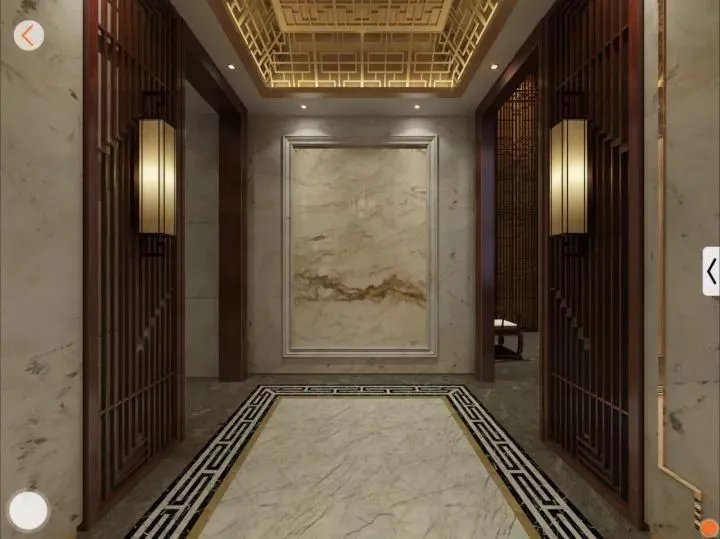 不知道背景墙用什么合适?看了天然石材山水画再决定。