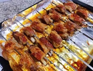 烤羊排