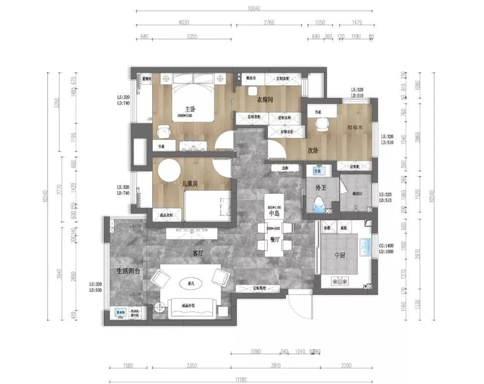 和昌熙溪里 | 108m² | 愿