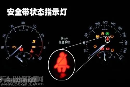 汽车仪表台上各种指示灯的含义