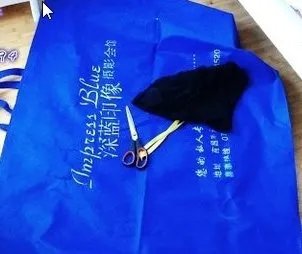 环保袋裙子的制作方法