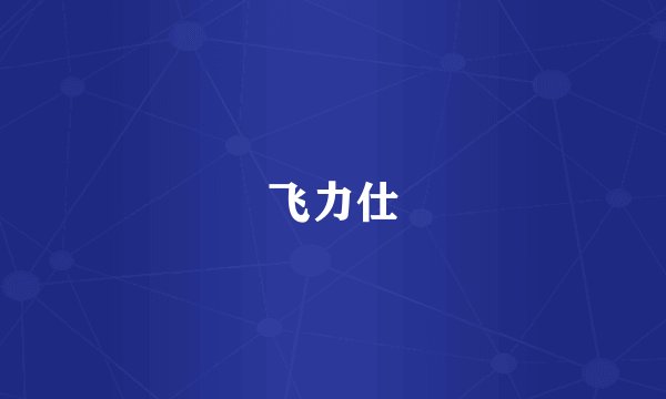 飞力仕
