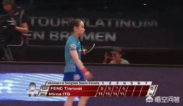 直落4局,伊藤美诚4-0横扫冯天薇,陈梦为什么会被冯天薇击败?