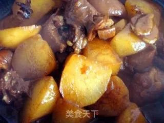 白萝卜炖羊肉