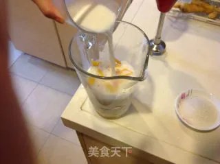 黄桃冰沙