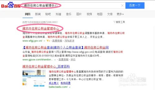 潍坊市住房公积金查询
