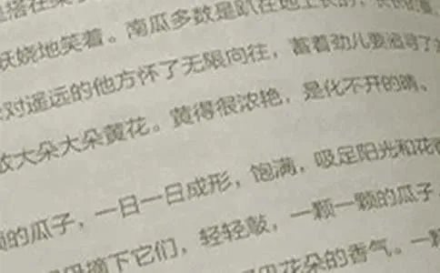 成全一棵树语文阅读题